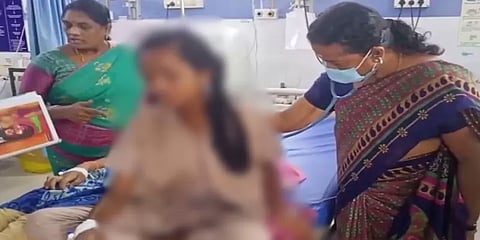 பள்ளியில் விஷவாயு... சிகிச்சை பெற்று வீடு திரும்பிய மாணவர்களுக்கு மீண்டும் வாந்தி மயக்கம்