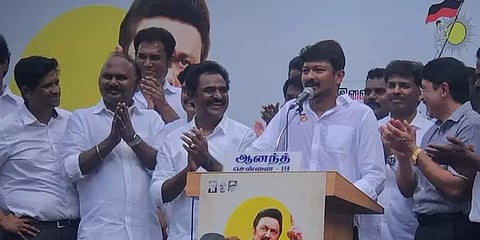 'மீண்டுமொரு மொழிப்போர் சூழலை மத்திய அரசு ஏற்படுத்த வேண்டாம்' - உதயநிதி ஸ்டாலின் எச்சரிக்கை