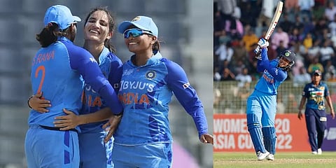 மகளிர் ஆசியகோப்பை: ரேணுகா, ஸ்மிருதி அசத்தல் - இலங்கையை வீழ்த்தி இந்தியா சாம்பியன்!