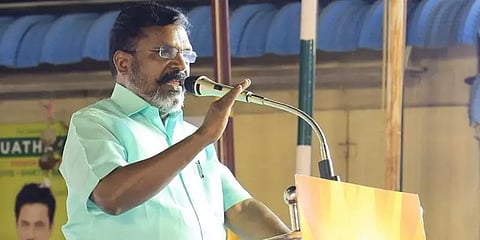 'இந்துக்களுக்கு எதிராக பேசுவதாக அவதூறு பரப்புகிறார்கள்' - திருமாவளவன் பேச்சு
