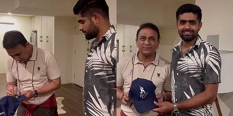 பாக். வீரர் பாபர் அசாமிற்கு சுனில் கவாஸ்கர் கொடுத்த சர்ப்ரைஸ் பிறந்தநாள் பரிசு!