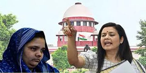 பில்கிஸ்பானோ வழக்கு குற்றவாளிகள் விடுதலை: மத்திய அமைச்சரின் ஆதரவும், மஹுவாவின் எதிர்ப்பும்