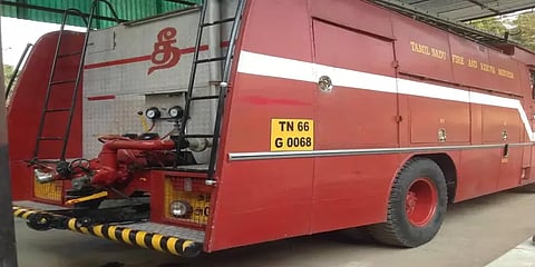 சென்னை உதவி மின் பொறியாளர் அலுவலகத்தில் திடீர் தீ விபத்து