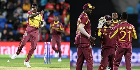 4 ஜிம்பாப்வே பேட்டர்களை க்ளீன் போல்டாக்கிய அல்சாரி ஜோசப்! வெஸ்ட் இண்டீஸ் அபார வெற்றி!