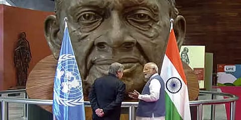 ”ஜிம்முக்கு நடந்தே போங்களேன்”.. ஐ.நா பொதுச் செயலாளர் உடனான சந்திப்பும் பிரதமரின் பேச்சும்!