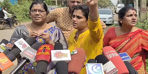 விசாரணையின் போது மாடியிலிருந்து குதித்து தற்கொலை செய்துகொண்ட கைதி! மனைவி அதிர்ச்சி புகார்