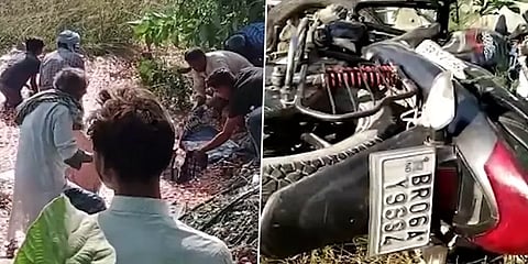 கோரவிபத்தை பொருட்படுத்தாமல் தக்காளியை திருடிச்சென்ற பொதுமக்கள் #viralvideo