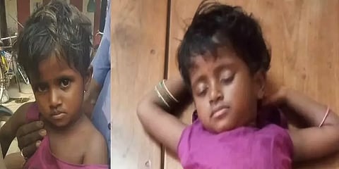 3 மணிநேரம் தனியாக தவித்த பெண் குழந்தை - பத்திரமாக மீட்டு பெற்றோரிடம் ஒப்படைத்த போலீசார்