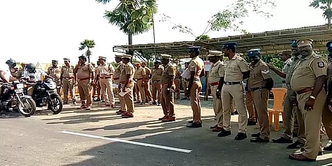 தேவர் ஜெயந்தி விழா: பசும்பொன்னில் பலத்த போலீஸ் பாதுகாப்பு