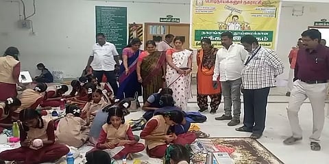 மட்காத கழிவுகளிலிருந்து அழகு சாதனப் பொருட்கள் - பள்ளி மாணவ மாணவிகள் அசத்தல்.!