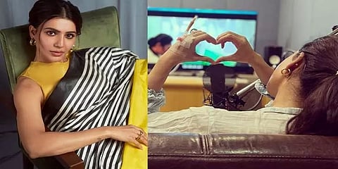 ட்ரிப்ஸ் ஏற்றிக்கொண்டு நடிகை சமந்தா பகிர்ந்த புகைப்படம் - இதுதான் காரணம் என உருக்கம்!