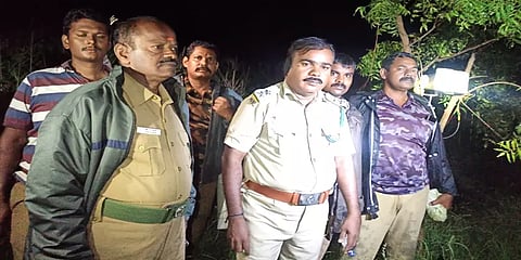 வன விலங்குகளிடம் இருந்து விளை பயிரை காக்க விவசாயி செய்த செயல்: அச்சத்தில் மக்கள்