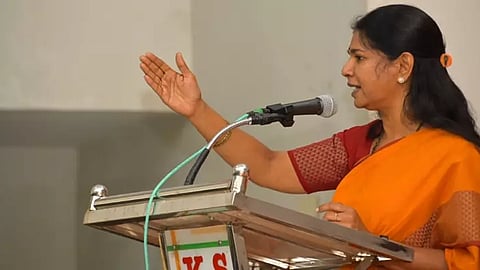 MP Kanimozhi