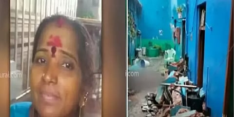 சென்னை மழையில், பால்கனி இடிந்து விழுந்து பெண் உயிரிழப்பு!