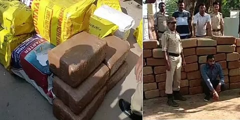 திரிபுரா: மூங்கில் ஏற்றிவந்த லாரியில் ஒரு கோடி ரூபாய் மதிப்பிலான கஞ்சா கடத்தல்.!