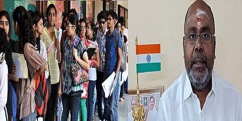 கல்விக்கடன்: ``கிணற்றில் போட்ட கல்லாக உள்ளது திமுக-வின் தேர்தல் அறிக்கை" -ஆர் பி உதயகுமார்