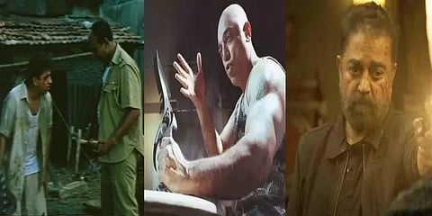 ‘தேவர்மகன், விக்ரம் என கேரக்டரின் குணநலனுக்கு ஏற்ப சண்டைக்காட்சி’ -கமலின் ஆக்ஷன் அவதாரம்