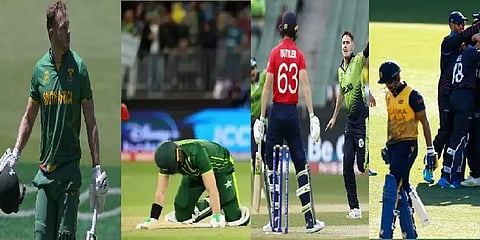 'கிரிக்கெட்டில் இப்படியெல்லாமும் நடக்கும்'-பெரிய அணிகளுக்கு அப்செட் கொடுத்த போட்டிகள்!