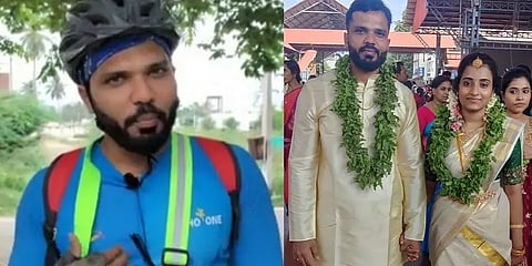 குஜராத் டூ கேரளா சைக்கிளில் சென்று தாலி கட்டப்போகும் கோவை மாப்பிள்ளை! எதற்காக தெரியுமா?