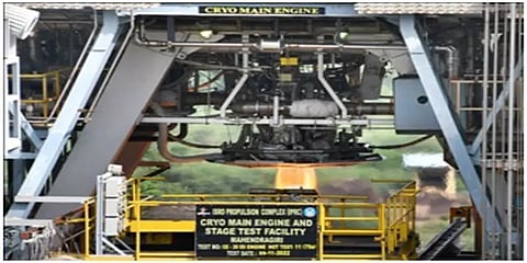 மனிதனை விண்ணுக்கு அனுப்பும் ககன்யான் திட்டம்: கிரையோஜெனிக் என்ஜின் சோதனை வெற்றி