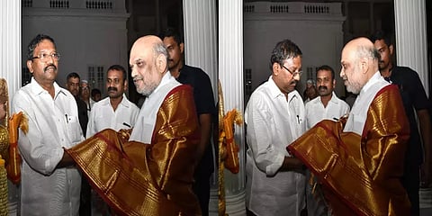 'திமுக விரும்பியபடி ஆளுநரை ஆட்டுவிக்க முடியாது' - கராத்தே தியாகராஜன்