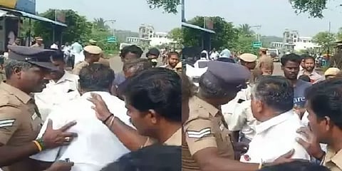 மதுபான கடை திறப்புக்கு எதிர்ப்பு.. திமுக கவுன்சிலரை விரட்டி அனுப்பிய மேலூர் மக்கள்!