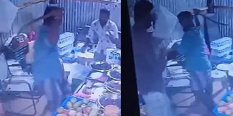 வீச்சருவாளுடன் டாஸ்மாக் ஊழியர்களிடம் பணம் கேட்டு மிரட்டிய கும்பல்! கரூரில் பரபரப்பு