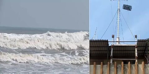 6 மாவட்டங்களில் கன மழைக்கு வாய்ப்பு! நாகை-காரைக்காலில் ஒன்றாம் எண் புயல் எச்சரிக்கை!