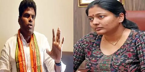 "சஸ்பெண்ட் செய்திருப்பது மன அழுத்ததைக் ஏற்படுத்தியுள்ளது!" - காயத்ரி ரகுராம் பேட்டி