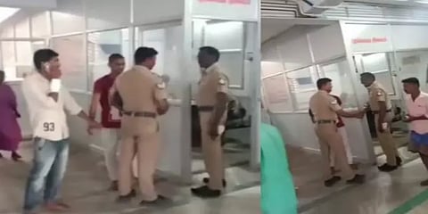 மதுரை: கொலை முயற்சியில் கைதானவருக்கு காவலர் கண்முன்னே கஞ்சா சப்ளை? - அதிர்ச்சி வீடியோ