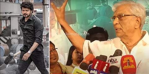 ``விஜய்க்கு அங்கு அவ்ளோதான் மரியாதை... தமிழ் நடிகர்கள் செய்யும் தவறே இதான்” - கே.ராஜன்