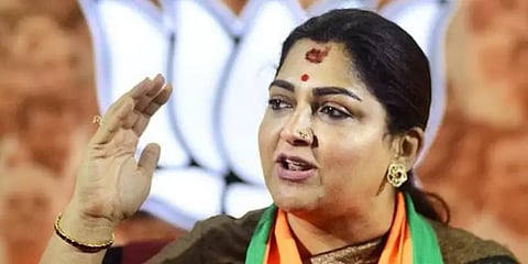 டெல்லி தமிழர்களுக்காக அரவிந்த் கெஜ்ரிவால் என்ன செய்தார்? - டெல்லியில் குஷ்பு பரப்புரை