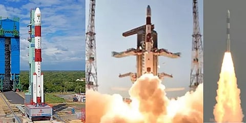 விண்ணில் வெற்றிகரமாக பாய்ந்தது பி. எஸ்.எல்.வி சி-54 ராக்கெட்