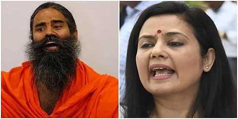 'ஆடை அணியாவிட்டாலும் பெண்கள் அழகுதான்' -ராம்தேவின் கருத்துக்கு மஹுவா மொய்த்ரா கண்டனம்