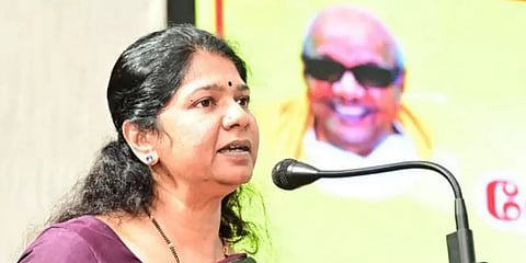 "மனிதன் வழிப்பட்ட சுவாமி சிலையை கல் என உணர வைத்தது திராவிட இயக்கம்தான்" - கனிமொழி