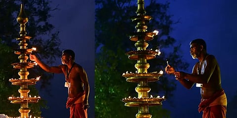 விசேஷம் நிறைந்த சபரிமலை உச்சிகால பூஜை - திரளான பக்தர்கள் தரிசனம்