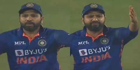 வாசிங்டன் சுந்தருக்கு எதிராக கோபப்பட்ட ரோகித் சர்மா! ஆபாசமாக பேசினாரா? வைரலாகும் வீடியோ