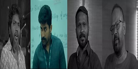 "திருப்பி அடி”.. வெங்கட்பிரபு, வெற்றிமாறன், பா.ரஞ்சித் குரலில் மிரட்டும் ’ரத்தம்’ பட டீசர்