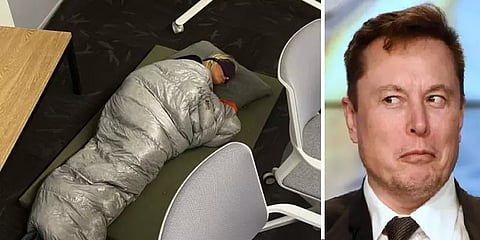 `பாருங்க... இங்க எங்கே வேணாலும் நீங்க தூங்கலாம்...’- ட்விட்டர் ஆஃபிஸூக்குள் தங்கும் அறை!