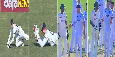 அவுட்டா? நாட்அவுட்டா?-ஸ்டோக்ஸ்க்கு கைகொடுக்க மறுத்த பாக் வீரர்! சர்ச்சையோடு முடிந்த டெஸ்ட்