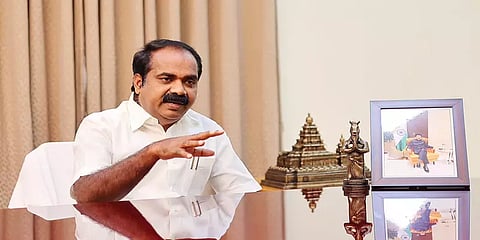 'இன்னும் 25 ஆண்டுகளுக்கு தமிழகத்தில் திமுக ஆட்சிதான்' - அமைச்சர் மெய்யநாதன் பேச்சு