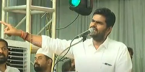 ”இந்திய அரசியல் வரலாற்றில் இதுவரை எவரும் செய்யாததை செய்யப்போகிறேன்” - அண்ணாமலை