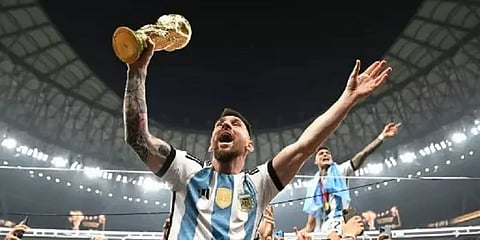 ”பலமுறை கனவு கண்டிருக்கிறேன்..” - ரசிகர்களுக்கு லியோனல் மெஸ்ஸி நெகிழ்ச்சி பதிவு!