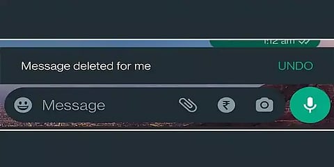 `Delete for everyone’-க்கு பதிலா, `Delete for me’ கொடுத்துட்டீங்களா? இனி கவலப்படவேணாம்!