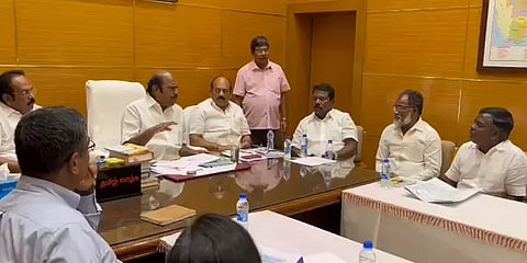 பரந்தூர் விமான நிலையம் தொடர்பாக முக்கிய ஆலோசனையில் தமிழக அமைச்சர்கள் குழு!