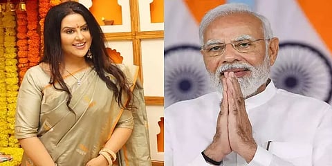 ‘காந்தியும், மோடியும் இந்தியாவின் 2 தேசத்தந்தைகள்’ - பட்னாவிஸ் மனைவியின் ’ஷாக்’ கருத்து