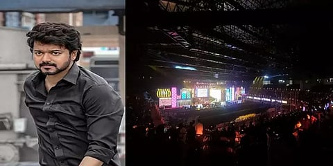 யார் முதலில் போவது?.. வாரிசு ஆடியோ வெளியீட்டு விழாவில் ரசிகர்களிடையே தள்ளுமுள்ளு!