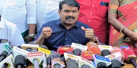 ”வாரிசு என்றாலே பிரச்னைதான்..அது படமாக இருந்தாலும்; திமுக பாஜகவோடு போக வாய்ப்பு” - சீமான்