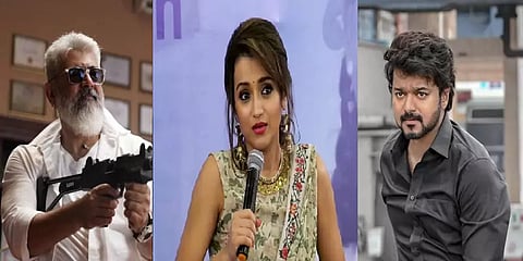 விஜய்யா.. அஜித்தா? யார் No.1 ? - நடிகை த்ரிஷா சொன்ன மாஸ் பதில்