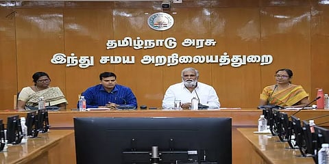 "தீண்டாமை என்பது திராவிட ஆட்சியில் தீண்டாமலேயே போய்விடும்" - அமைச்சர் சேகர்பாபு